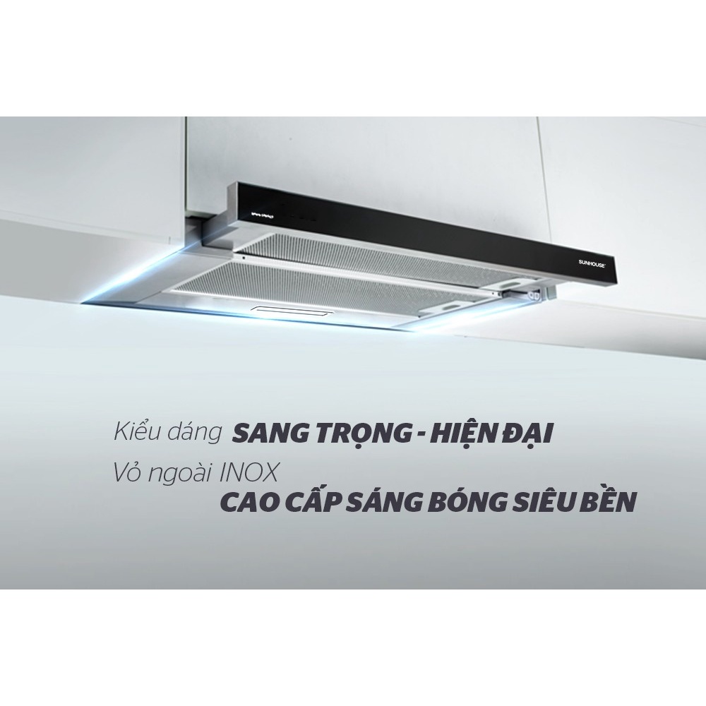 MÁY HÚT MÙI ÂM TỦ SUNHOUSE SHB6123  - Mới 100%