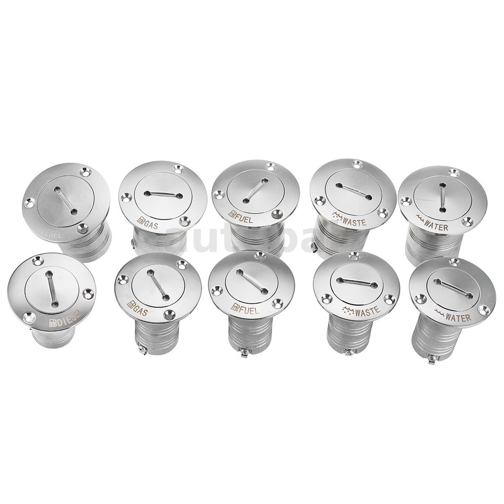 Nắp Đậy Bình Nhiên Liệu 1.5 inch / 2 inch Bằng Thép Không Gỉ 316 Cho Tàu Thuyền