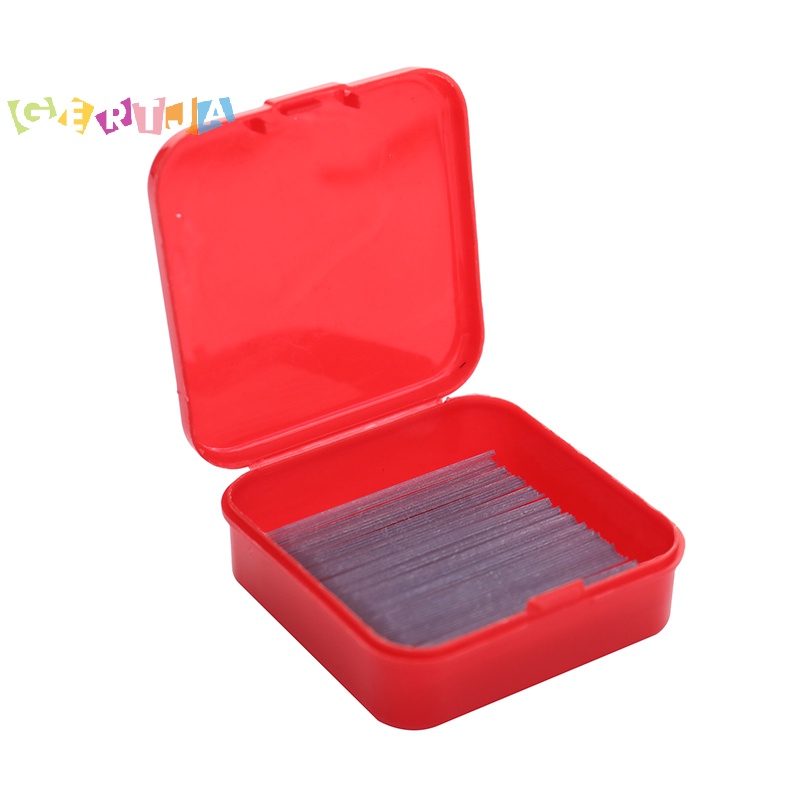 Hộp 60 Băng Keo Hai Mặt Hình Vuông Trong Suốt Siêu Dính Chống Thấm Nước Không Để Lại Dấu Vết