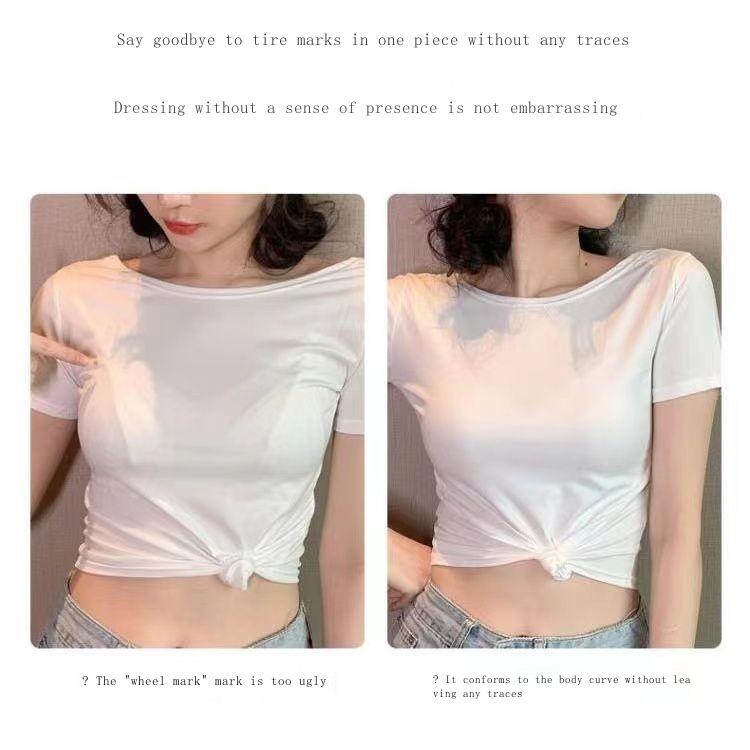 Nuodun Áo Ngực Không Đường May Cài Khóa Trước Siêu Nhẹ Thoáng Khí Không Gọng Thép Màu Trơn