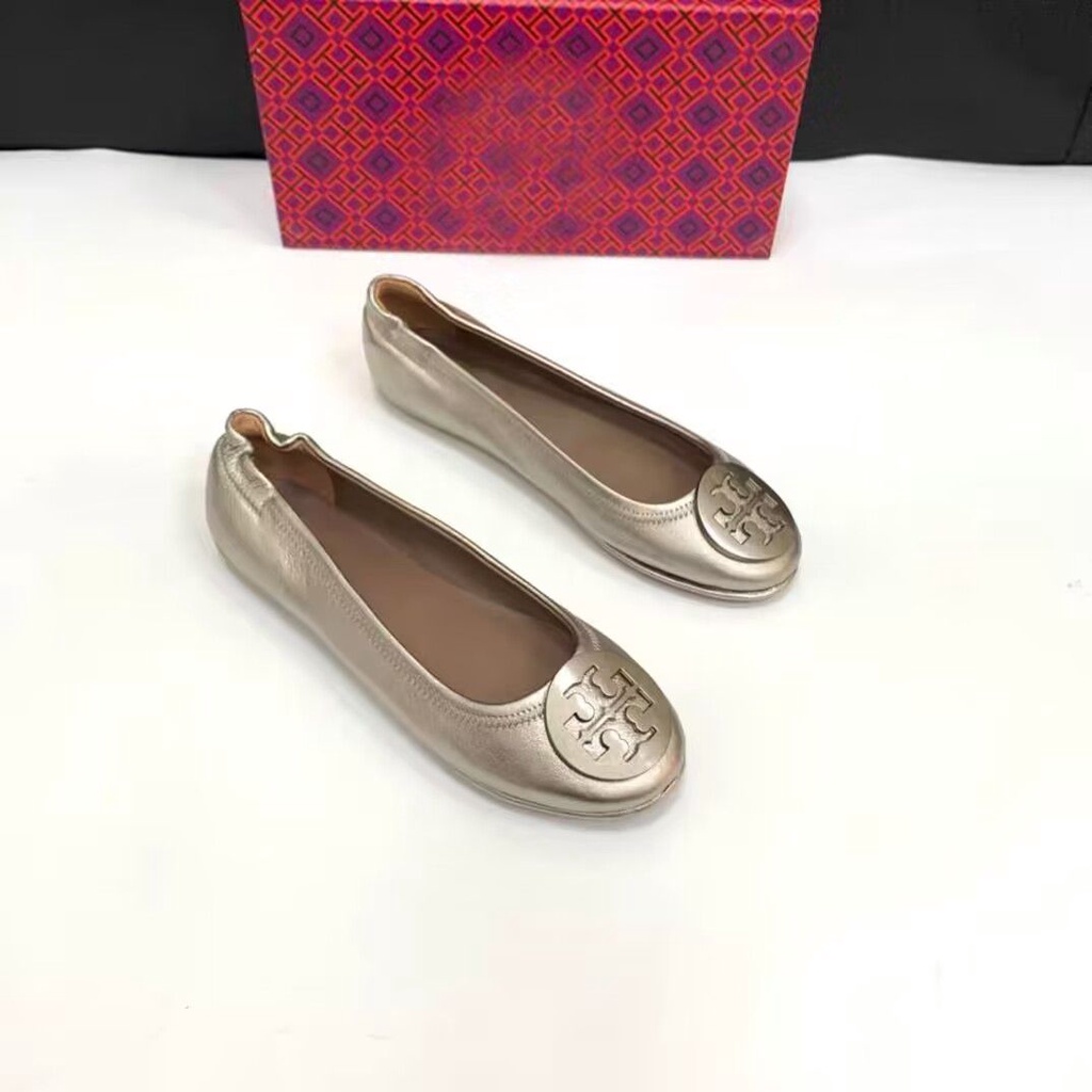 Giày Búp Bê Nữ Mũi Tròn Đế Mềm Thời Trang