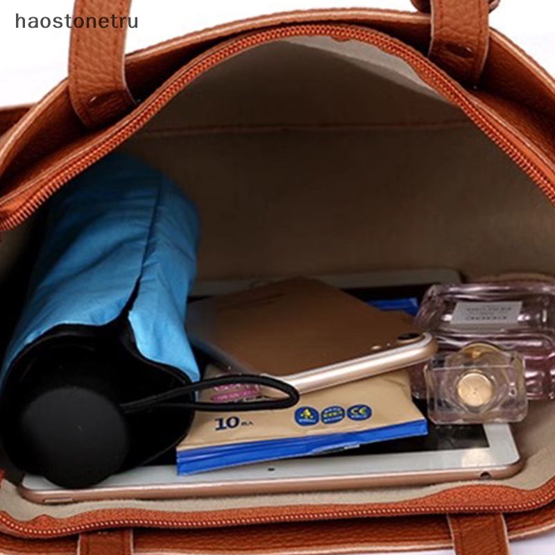 Set 4 Túi Xách Da pu Thời Trang Cho Nữ