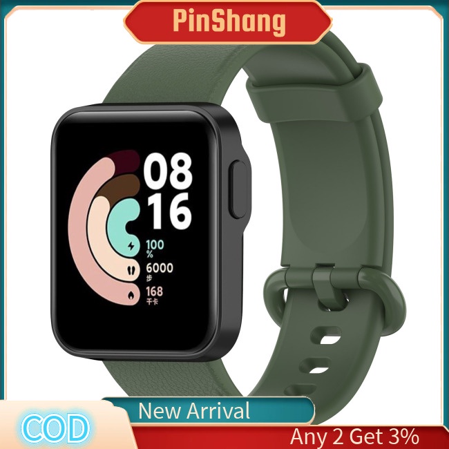 Pinshang Dây Đeo Thay Thế Bằng silicone Mềm Cho mi watch lite redmi watch1