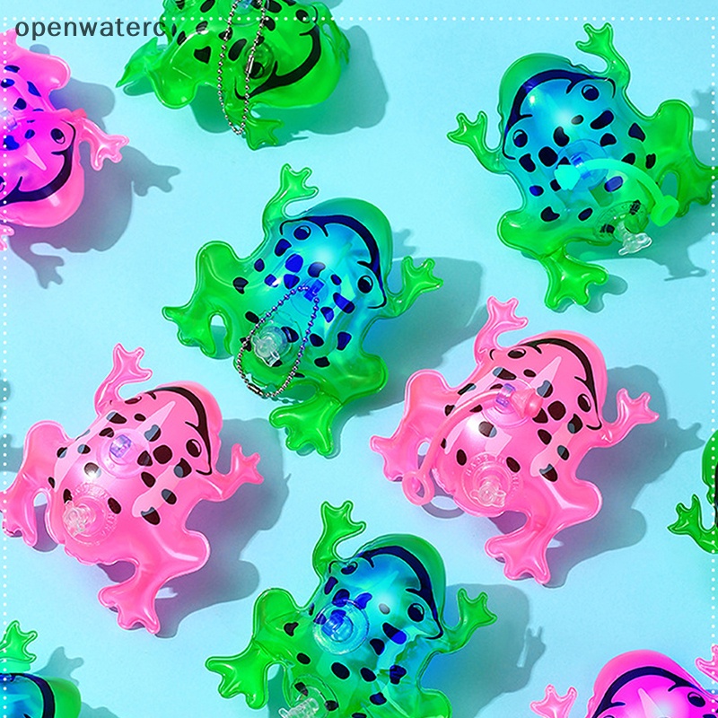 Openwaterc 1 Đồ Chơi Bơm Hơi mini Hình Ếch Xanh Cóc Vui Nhộn Trang Trí Tiệc Sinh Nhật / Đám Cưới vn