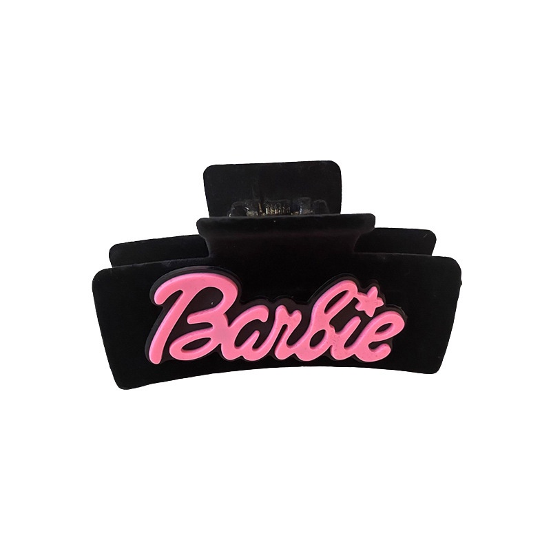 Kẹp Tóc Nơ Bằng Nhung Đen 2023 y2k dopamine