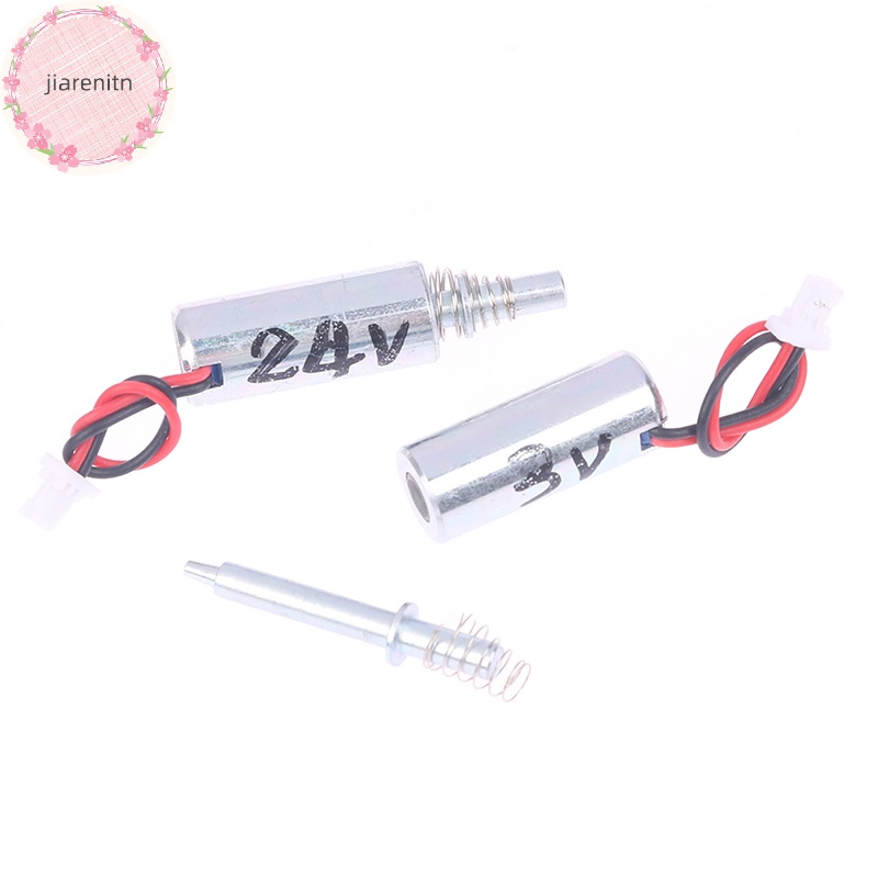 Xi Lanh Điện Từ dc 3v 5v 6v 9v12v 24v Thiếc 8mm Chuyên Dụng Cho Khóa Vân Tay vn