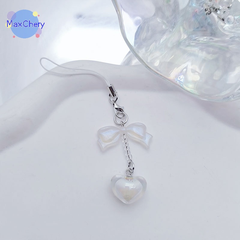 Móc Khóa Điện Thoại Đính Hạt Và Nơ Phong Cách Châu Á Đáng Yêu Cho samsung y2k Mới