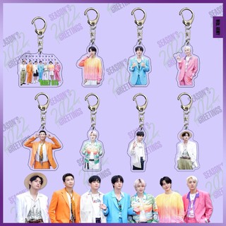 Bts 2022 season's greetings acrylic keychain pendant jewelry