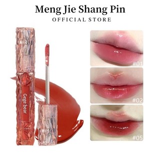Son Môi GEGE BEAR Dạng Lỏng Trang Điểm Dưỡng Ẩm Lâu Trôi Chống Nước Không Dính Thành Cốc
