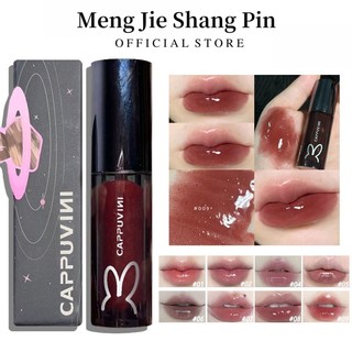  Son Bóng Cappuvini Căng Bóng Mềm Mịn Môi Vỏ Đen Tai Thỏ Chính Hãng Hàng Nội Địa Trung
