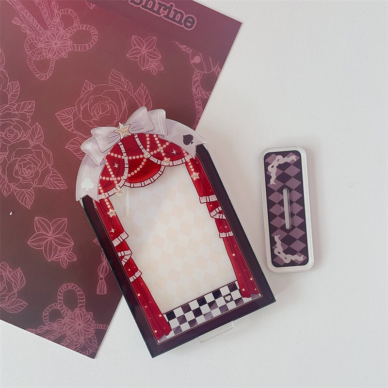 Khung Ảnh Để Bàn 3 inch Bằng acrylic Mềm Hình Thỏ alice Đáng Yêu