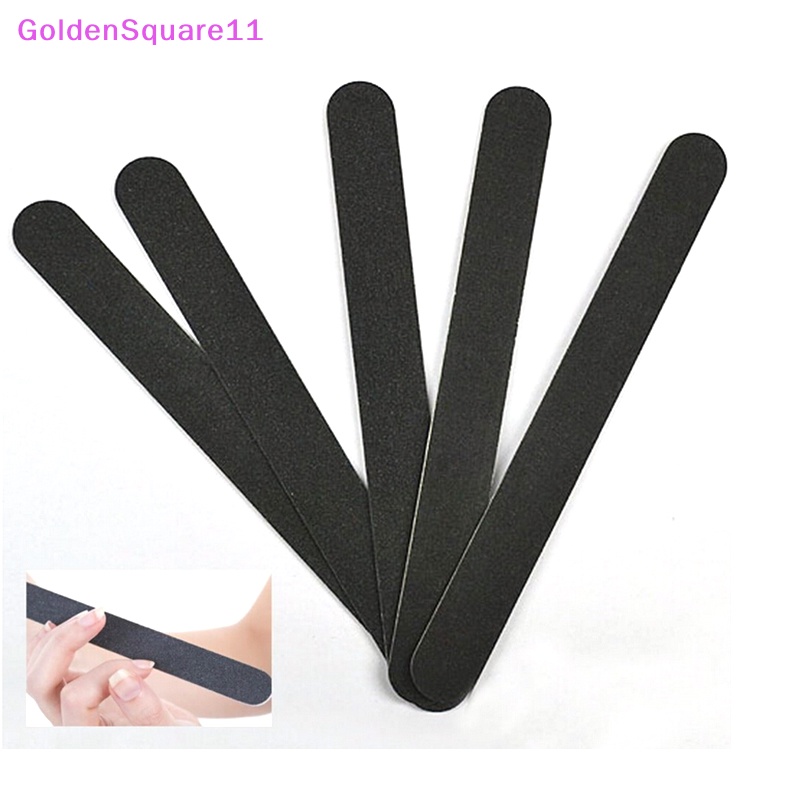 GoldenS Nail Art Black Sanding File Buffer cho Salon Làm móng tay UV Gel Polisher Tool 5 CÁI VN