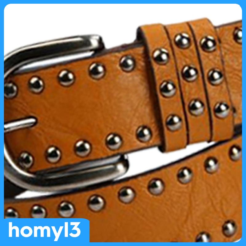 Thắt Lưng Đính Đinh Tán Bền Bỉ Phong Cách punk Dành Cho Nữ