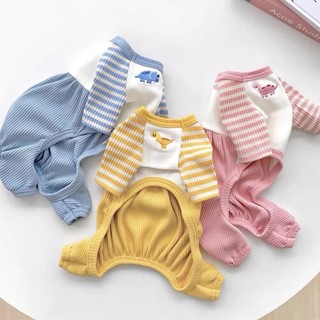 Bộ Đồ Bốn Chân Mùa Thu Cho Thú Cưng teddy vip Pomranian schnauzer yorkshire
