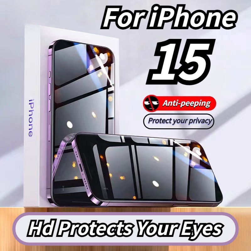 Kính Cường Lực Bảo Vệ Màn Hình Chống Nhìn Trộm Cho iphone 15 pro max 14 13 12 11 pro max mini x xr xs max 8 7 6 6s plus
