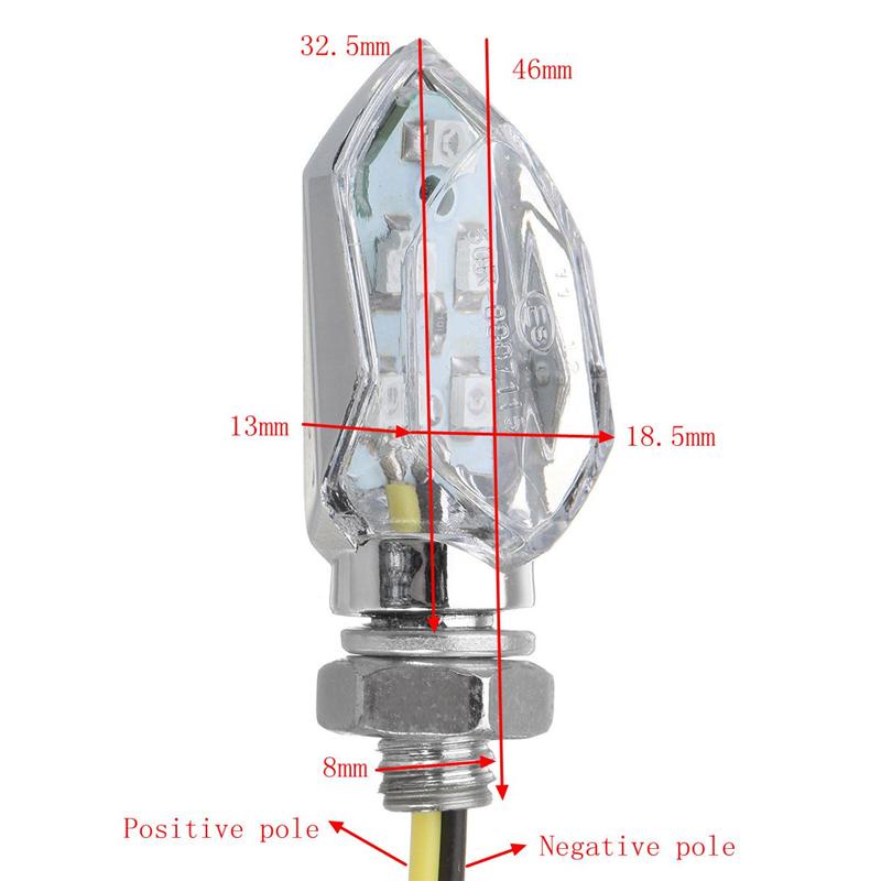 Đèn led gắn xe máy bóng đèn xe máy Blalion Đèn led Xi Nhan mini 12v Chất Lượng Cao Cho Xe Mô Tô