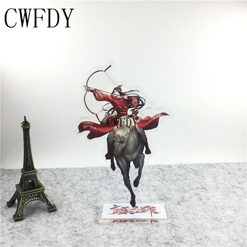 Mô hình Standee đứng Acrylic Ma Đạo Tổ Sư vẻ dong hua đam mỹ Manhua Trang trí để bàn 15cm