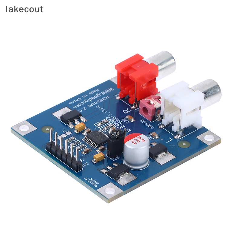 Bảng Mạch Giải Mã Tai Nghe 32bit 384k pcm5102 dac i2s 3.5