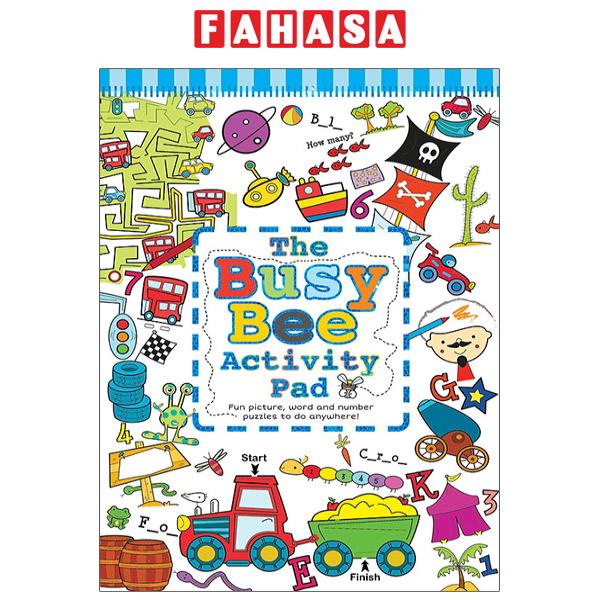 The Busy Bee Activity Pad - Blue
