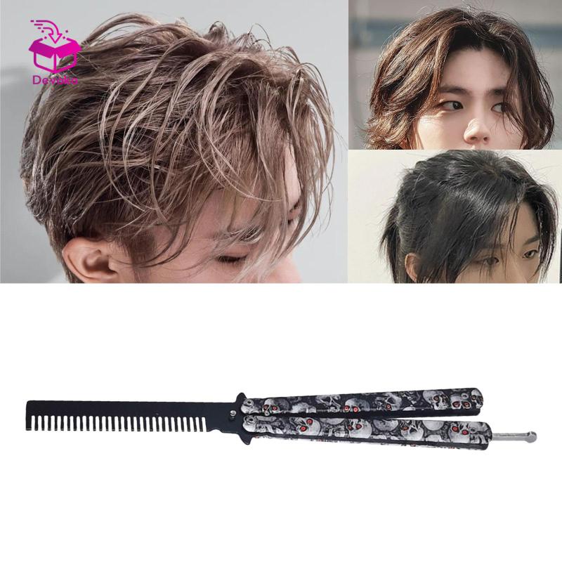 Lược Gấp Chải Tóc Bằng Thép Không Gỉ