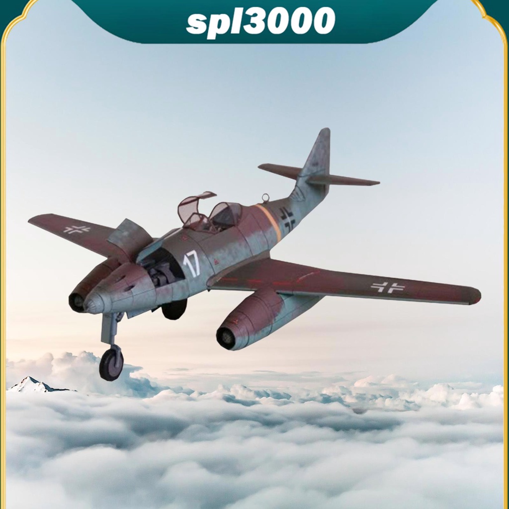 Mô Hình Máy Bay Chiến Đấu Đức me-262 Tỉ Lệ 1 / 2 / 3 / 5 1: 33