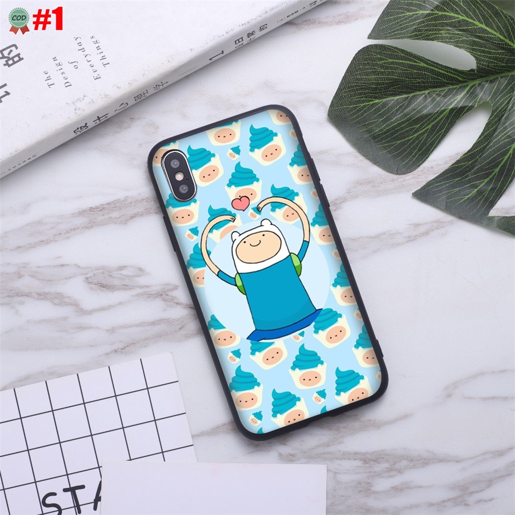 Ốp Điện Thoại Mềm Họa Tiết Hoạt Hình adventure time Cho iphone 11 12 13 pro max y8 11 12 13 pro max