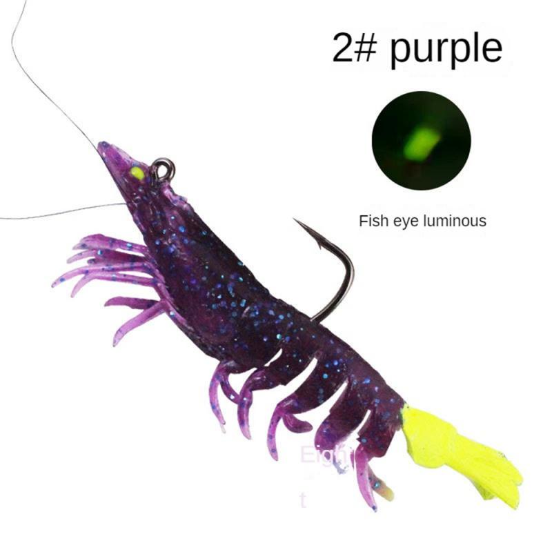 Mồi Tôm Giả Câu Cá Mềm 9cm 12g