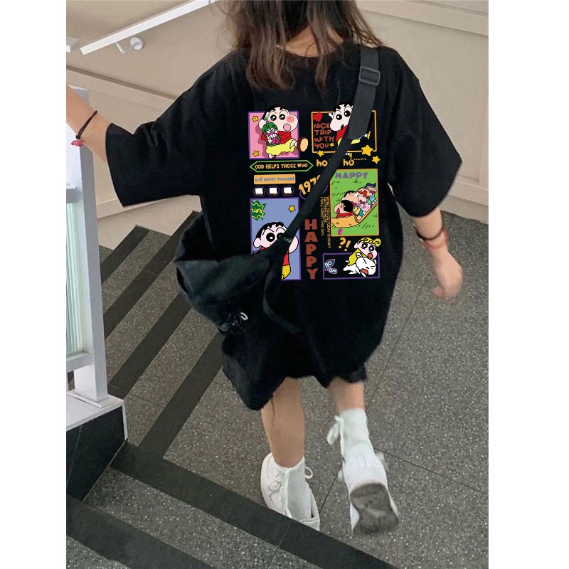 HIIXIIVI Mới Áo Thun 100% cotton Tay Ngắn Dáng Rộng unisex Thời Trang 2024