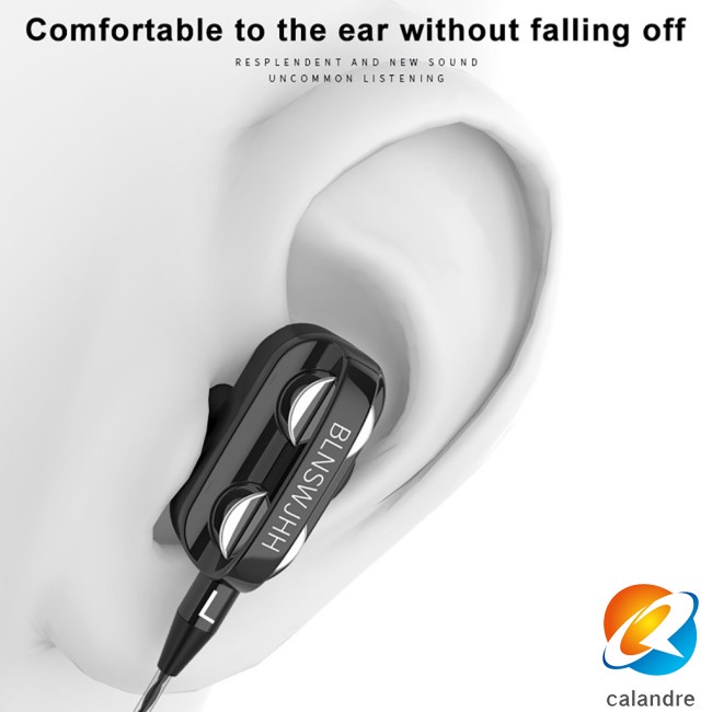 Tai Nghe Nhét Tai Âm Thanh hifi Siêu Trầm Jack 3.5mm