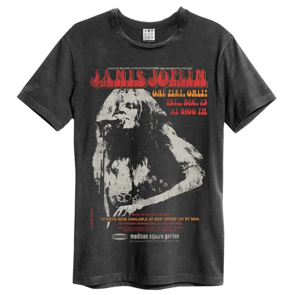 Áo thun vuông Janis Joplin Madison - Amp - CHÍNH THỨC