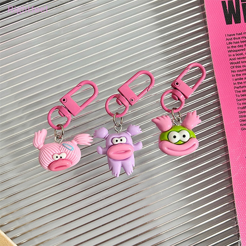 Móc Chìa Khóa Hình Búp Bê Xấu Xí Hoạt Hình Đáng Yêu Mới