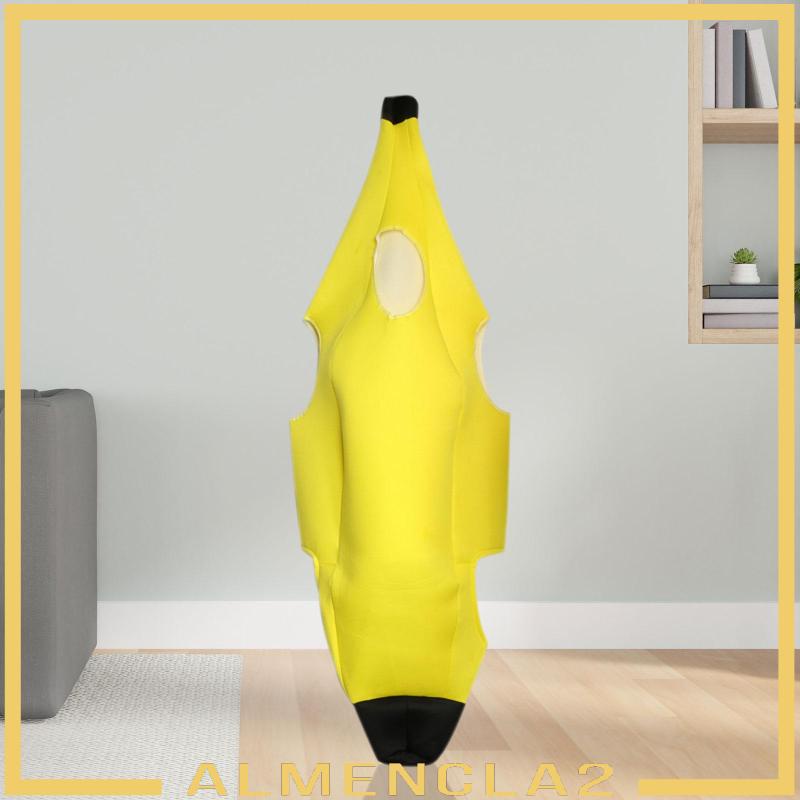 Bộ Áo Liền Quần Hóa Trang Trái Chuối Dễ Thương Cho halloween