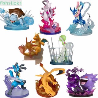 Mô Hình Đồ Chơi Nhân Vật Thám Tử Conan GK Gengar Mewtwo Charizard Blastoise Trong Pokemon 1
