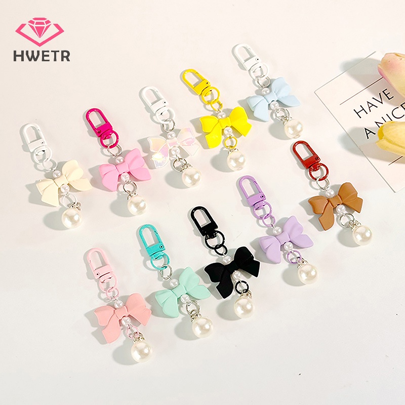 Móc Khóa Hình Nơ Màu Kẹo Ngọt y2k Dễ Thương Mới