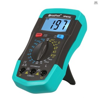 HoldPeak HP4070D Mini Digital Multimeter Resistance Capacitance Inductance Transistor Test