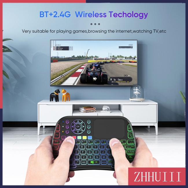 Bàn Phím bluetooth Không Dây mini m9 2.4g Hai Chế Độ Cảm Ứng Thông Minh