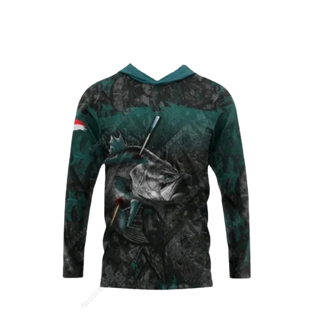 Áo hoodie Câu Cá / Biểu Diễn Ngoài Trời Tay Dài Chống Tia uv Mùa Hè Cho Nam Rosca