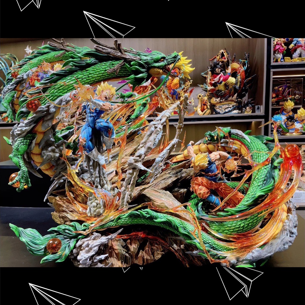 MH74 - Mô Hình Cao Cấp Son Goku Vs Vegeta Cao 35cm Cực Hot - Mô Hình Dragon Ball Super sập sàn