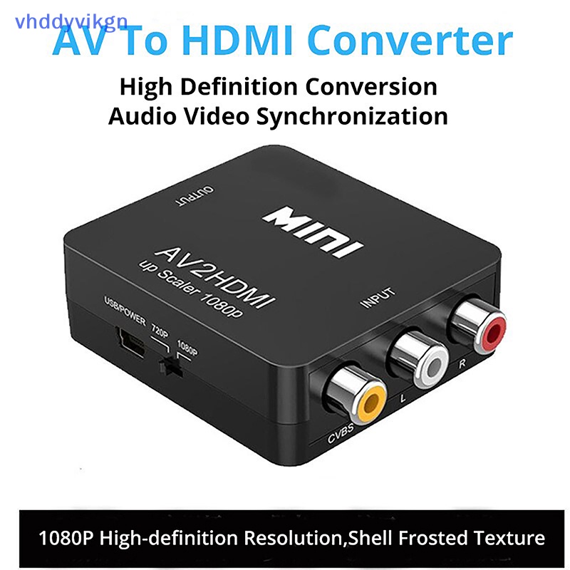 Hộp Chuyển Đổi vhdd 1080p hdmi Sang av
