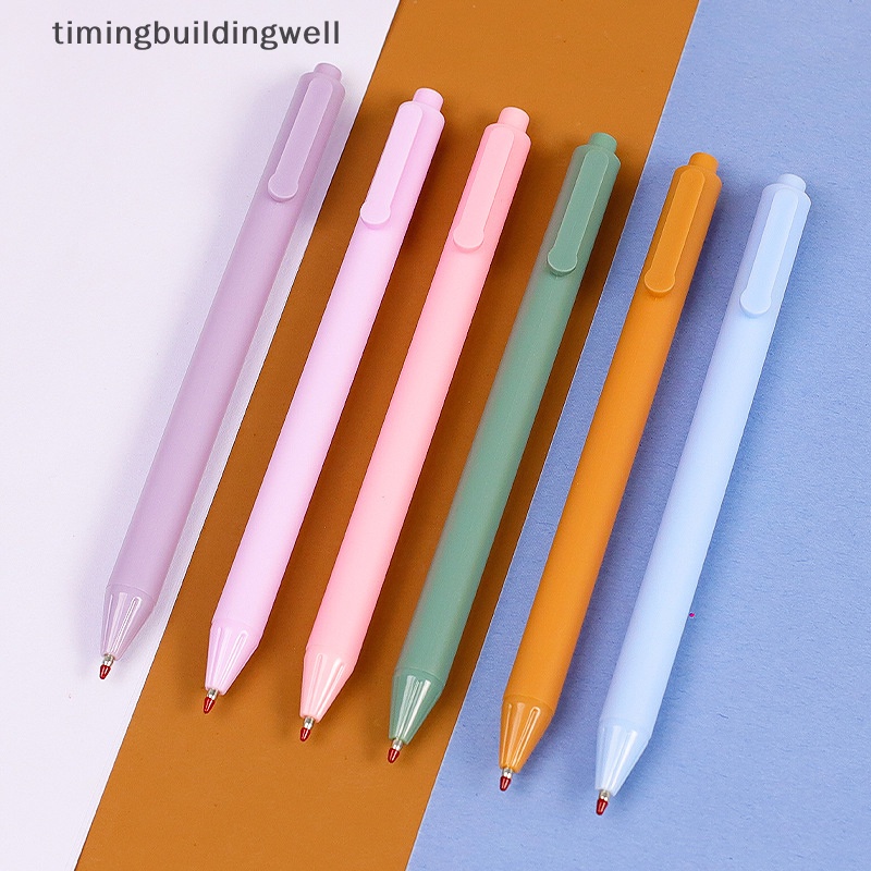 Twvn Bút Mực gel Ngòi 0.5mm Màu Kẹo Ngọt Dễ Thương Dùng Trong Trường Học / Văn Phòng