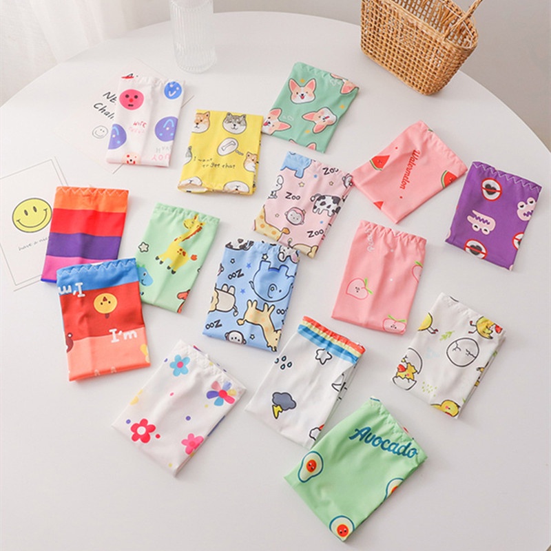 1 Cặp Găng Tay Chống Nắng Tia uv Họa Tiết Hoạt Hình Dễ Thương Dành Cho Bé Gái 3-12 Tuổi