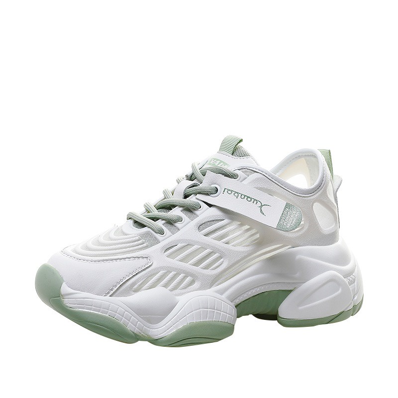 Giày Thể Thao Nữ Đế Dày Phối Lưới Thoáng Khí af4089