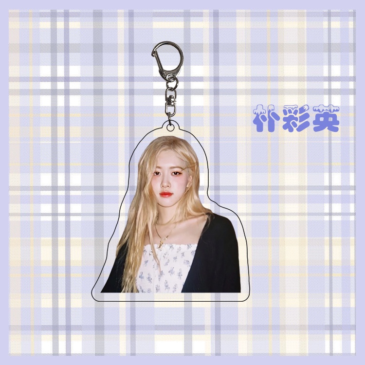 Móc Khóa Hình Nhóm Nhạc KPOP Blackpink Xinh Xắn ANISHOP