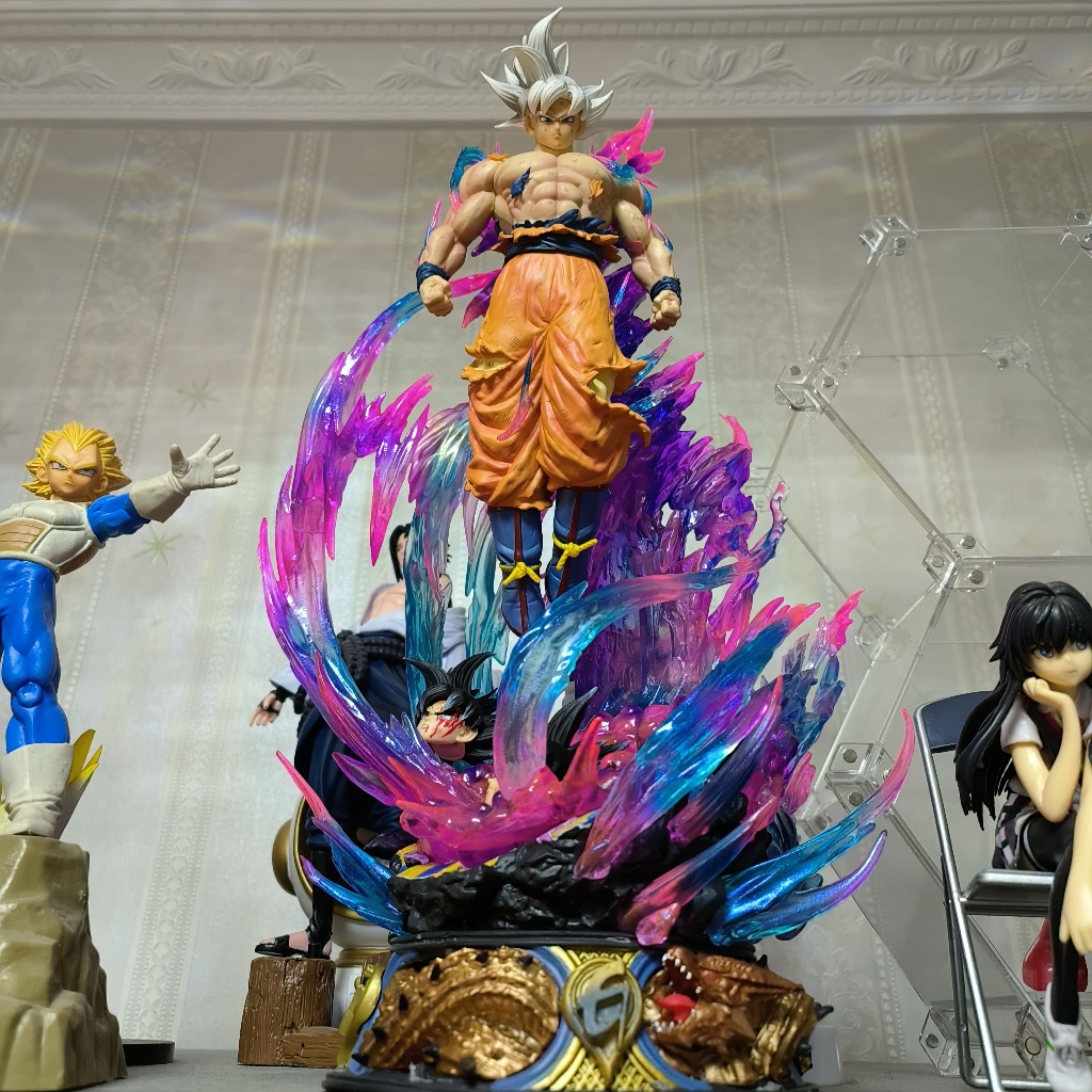 MH66 - Mô Hình Son Goku Bản Cao Cấp Bản Năng Vô Cực Ultra Instinct Cao 55cm  hế - Mô Hình Dragon Ball SẴN HÀNG