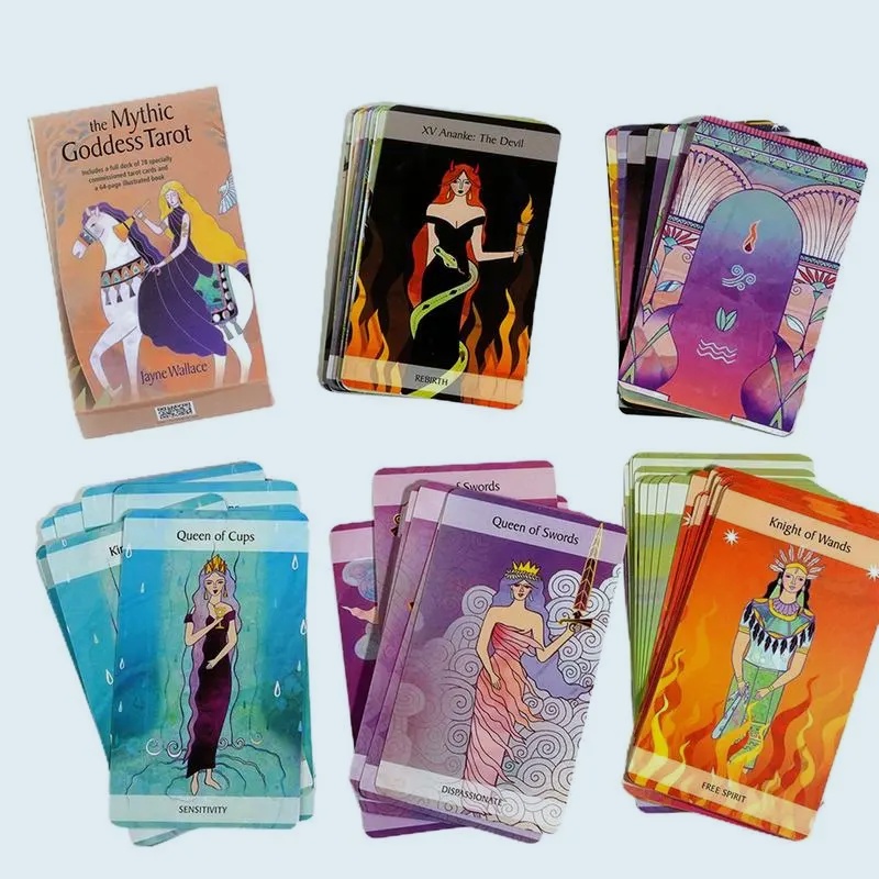 78 Sheets The Mythic Goddess Oracle Card Mysterious Tarot Card