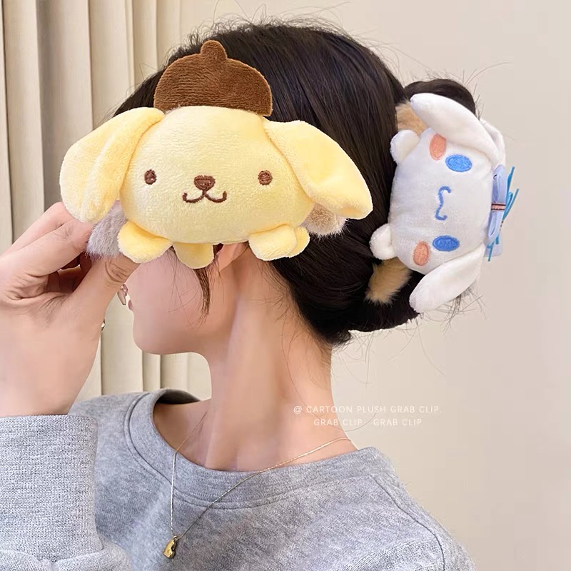 Mới Kẹp Tóc Hình Cá Mập Hoạt Hình Phong Cách Hàn Quốc Thời Trang Thu Đông Dành Cho Nữ