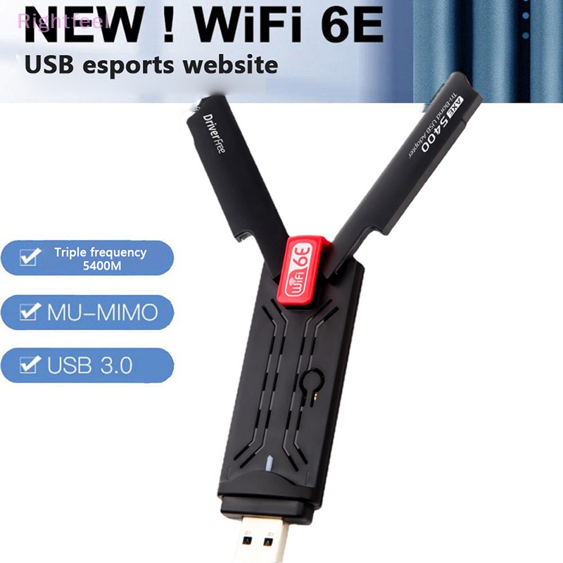 Usb wifi ax5400m 6E 2.4g & 5g & 6ghz usb 3.0 6 Chất Lượng Cao Mới