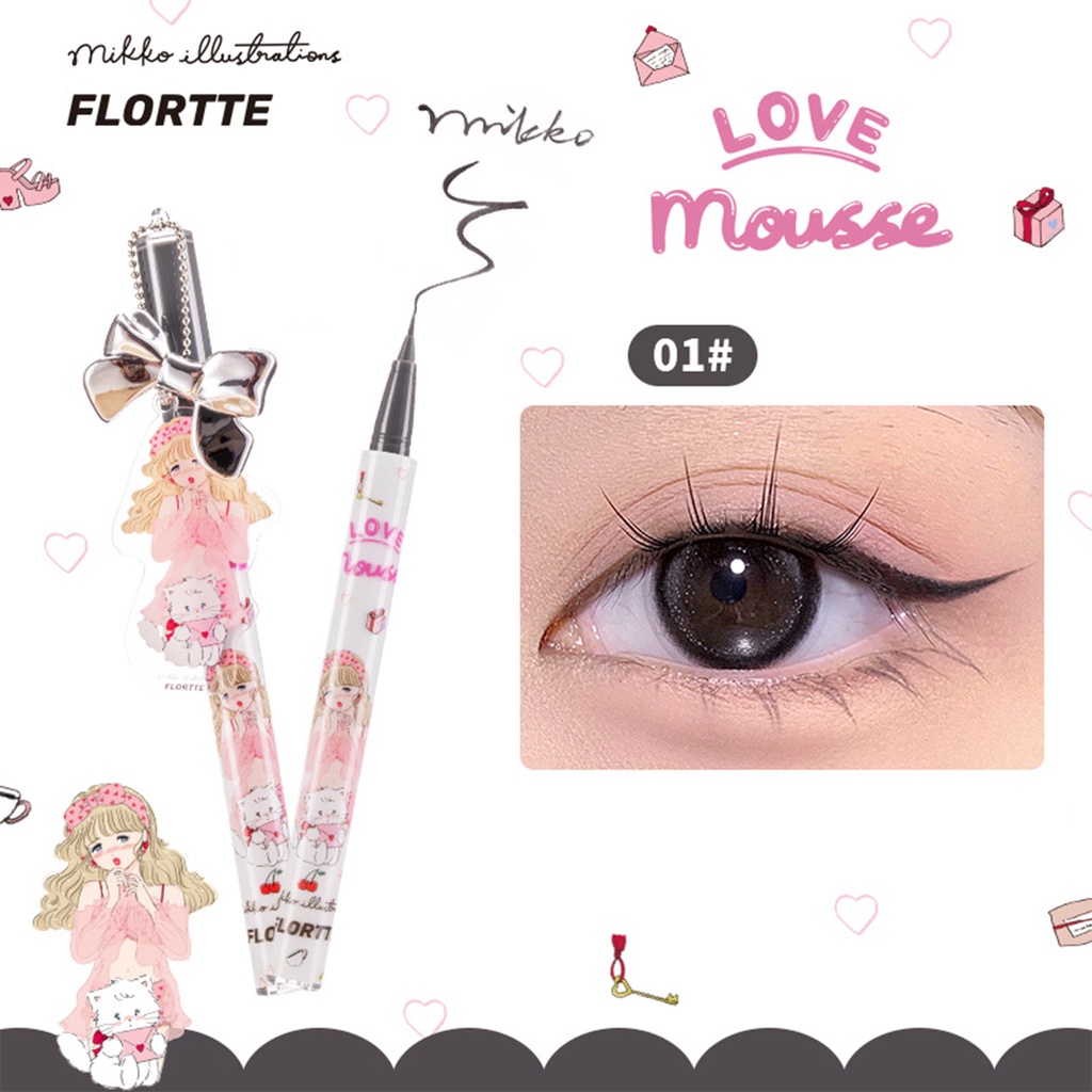 Bút Kẻ Mắt Dạng Lỏng Kháng Nước Màu Sắc Thời Trang