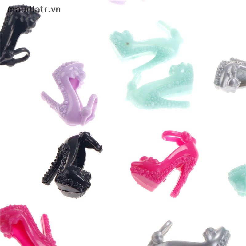 Set 10 Đôi Giày Cho Búp Bê Barbie vn