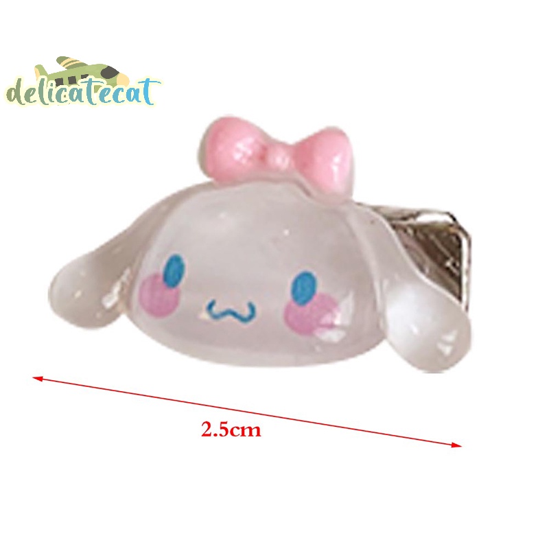 SANRIO Bộ 1 / 5 Kẹp Tóc mini Hoạt Hình Dễ Thương Cho Nữ